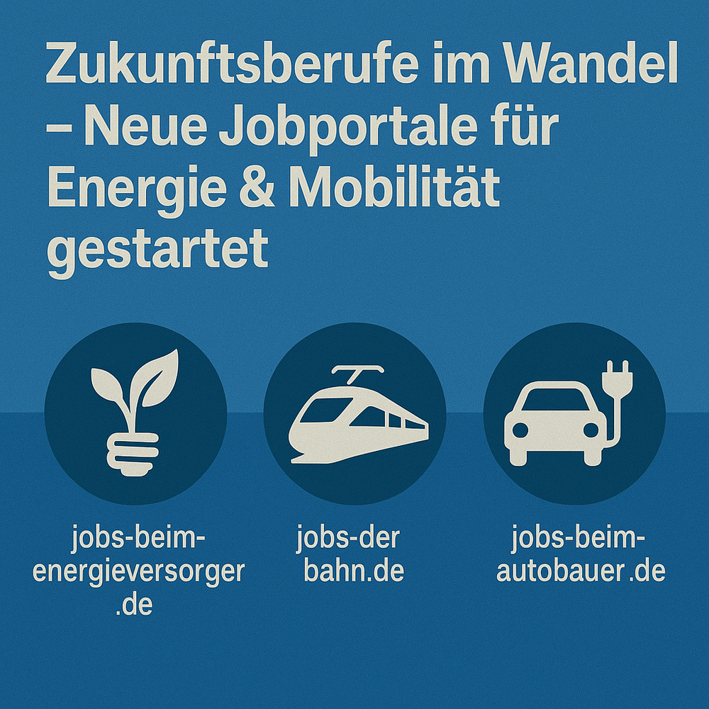 Zukunftsberufe im Wandel – Neue Jobportale für Energie & Mobilität gestartet
